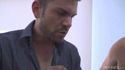 Carmen Leroi stars in this gang bang - hotmovs.com