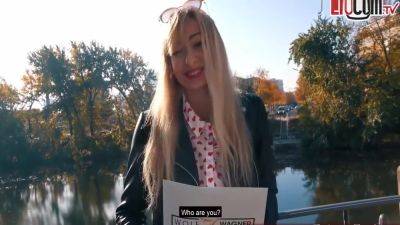 Skinny Eastern European Woman Picked Up And Fucked At Street Casting - hotmovs.com - Germany