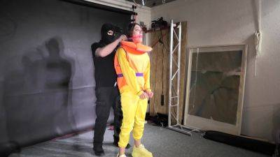 Marie M In A Customer Wish Video Handcuffed In Rainwear And A Lifevest. - hotmovs.com