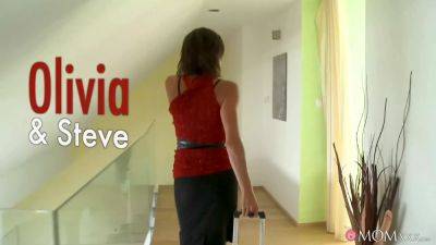 Olivia gets a romantic creampie before she leaves her husband Steve Q - sexu.com - Czech Republic