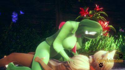 Pokemon Hentai - Gardevoir & Eevee Yiff 2:2 - upornia.com