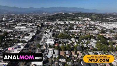 Tattooed MILF Charlie Valentine gets her ass drilled by hung stud while tasting her own thirst - sexu.com