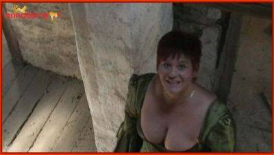 Big Tits MILF Anna Devot Gets Dirty at Construction Site - Foot Fetish & BDSM Fun - porntry.com - Germany - Poland