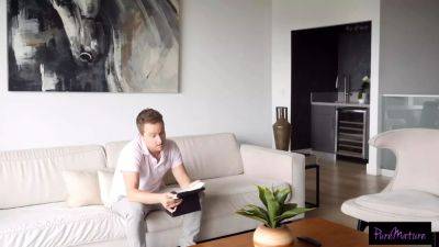 Olivia Austin - Olivia Austin gets wet & wild in VR as Stepson's hard cock pounds her pussy - sexu.com