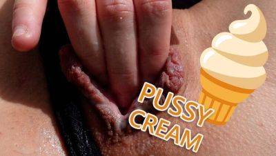 Skinny German Teen with Big Labia Masturbates Creamy Pussy - xxxfiles.com - Germany