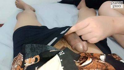 Happy Ending - Stepsister's Naughty Hands Love Giving Blowjobs - Asian Teen Deep Throat Fun - veryfreeporn.com - Japan - Indonesia