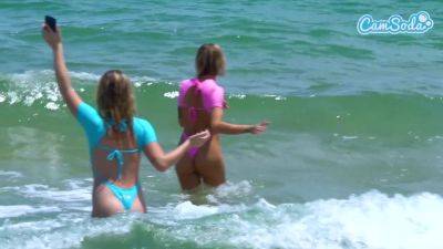 Camsoda - two Lesbian Girls Lick each other Pussy and Fuck with Dildo - txxx.com