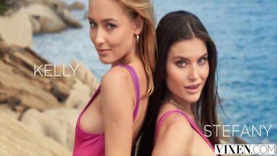 Adriana Sephora - Adriana Sephora, Stefany Kyler And Vince Karter - Insatiable Bombshells Kelly & Stefany Share A Cock 12 Min - hotmovs.com