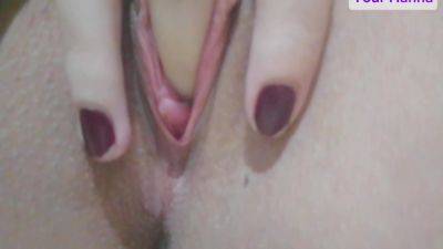 You, Hanna, Are Back. Sexy Girl Rubs Her Pussy And Fingers. Complete Fingering. Fiery Video - desi-porntube.com - India