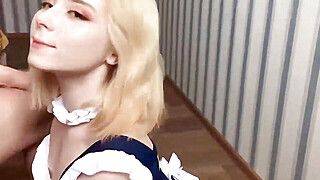 Sweetie Fox - Horny Deepthroad and Cum in Mouth POV after - ah-me.com