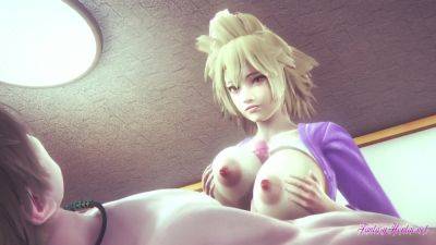 Boku No Hero Futanari Hentai - Mitsuki Futanari, Boobjob And Blowjob - upornia.com