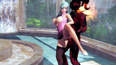 Princess Elizabeth And Demon Perky Fuck In A Public Bath - Hentai 3d And 3d Hentai - upornia.com