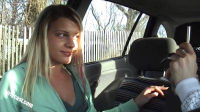 Teen Adina Ripped Off In The Car - hclips.com