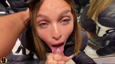 Milipilisex420 - First Time Sucking Dick And Fucking In Shopping Public Argentina - hclips.com - Argentina
