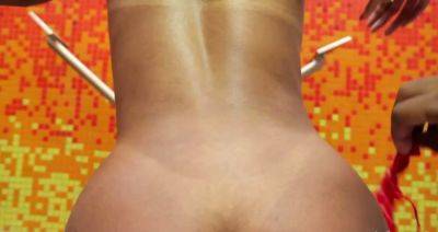 Delectable latina Bruna Santos blowing well - drtvid.com