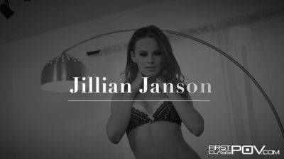 Skinny Blonde Jillian Janson Throated in POV - hotmovs.com
