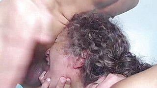 Facial destruction! . face fucking, rough gagging - ah-me.com