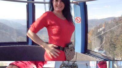 Public Anal Fuck in Cable Car - Hot Stranger Creampie - xxxfiles.com - Germany
