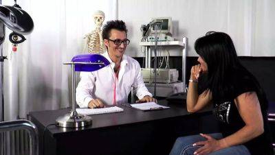 German Clinic Sex Episode 2 - Hot Blowjob & Facial with Conny Dachs & Danyel Cheeks - xxxfiles.com - Germany