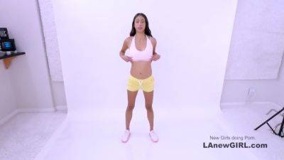 Cutie Pie Has A Hard Time Not Cumming Too Fast - videomanysex.com