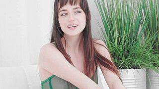 John Strong - Lana Smalls - Petite Lana Smalls gagging on big cock - ah-me.com