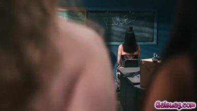 Battling It Out With Lesbian Sex Instead With Bella Bends, Charlotte Stokely And Jane Wilde - hotmovs.com