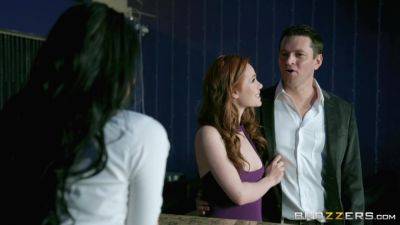 Gina Valentina - Ella Hughes - Going In Blind With Preston Parker, Gina Valentina, Ella Hughes - Brazzers - hotmovs.com - Brazil - Britain