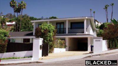 Lena Paul - Goes Black - hotmovs.com