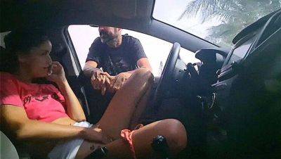 Skinny Brazilian Teen Flashes and Cums in Public - Amateur Exhibitionist Fun - porntry.com - Brazil