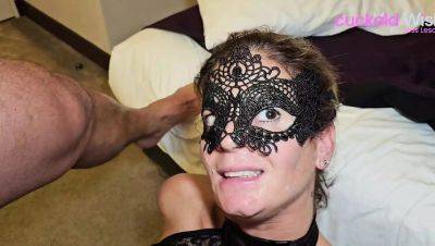 Hot Wife Cheats with BBC While Hubby Watches in Cage - Anal Creampie & Humiliation - porntry.com