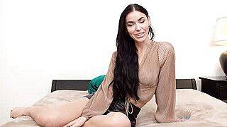 Strokies Venus Valencia strokes cock with long nails - ah-me.com