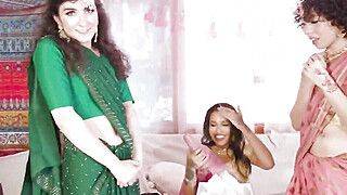 Desi bride and bridesmaids sharing dick - ah-me.com