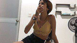 Horny stepsister eagerly asks to suck her stepbrother's cock - TUflacasex - ah-me.com