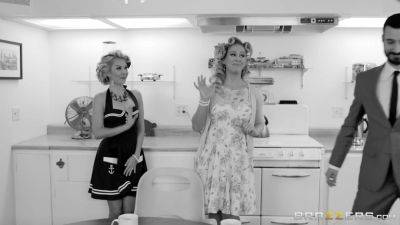 Pornstar Fantasies With Cherie Deville, Aaliyah Love - Brazzers - hotmovs.com