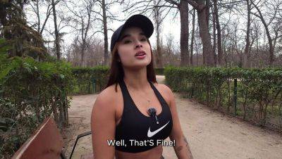 Amateur Colombian Teen Abella Olsen Fucks Raw After Coffee Offer - Big Ass Doggy Style - xxxfiles.com - Colombia