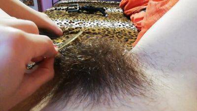 Hairy MILF Pussy Closeup - Bush Brushing Fetish with Cuteblnde666 - veryfreeporn.com