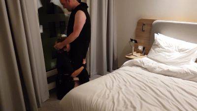 Let's Test What Her Neck Can And The Whole In Front Of The Hotel Window In Munich - hclips.com