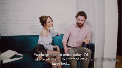 Bossy Boss Alexa Poshspicy Seduces Assistant And Cums Wet In The Hotel - videomanysex.com