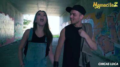 Evelina Darling In Darkhaired Babe Horny Got Laid Outdoors - hotmovs.com