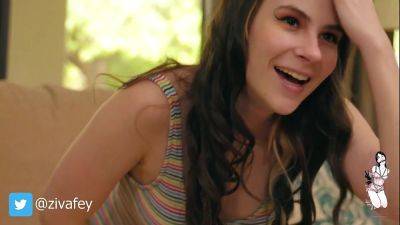 Ziva Fey - Self Filmed Foot Fetish in Hot Pink Fishnet Pantyhose - hclips.com