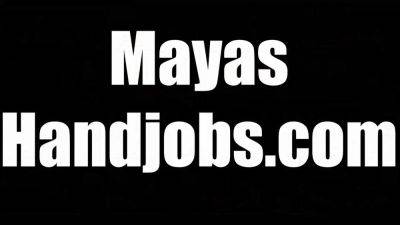 Femdom Handjob with 2 Cumshots - hclips.com