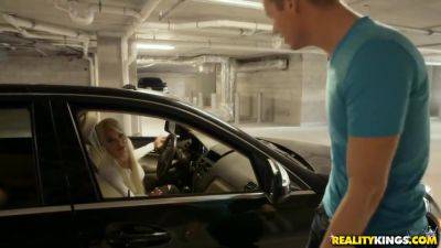 Stand Up Sex And Awesome Blowjob In The Parking Garage. 1080p Hd - hotmovs.com