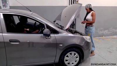 Mariana Martinez - Mechanic Fixes Duncan Saints Car And Charges Him - videomanysex.com
