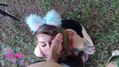 Garganta Profunda In Naughty Blonde Asked To Feel Her Friends Taste - hclips.com