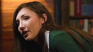 Maya Woulfe - We cant fuck in a public library can we? - ah-me.com