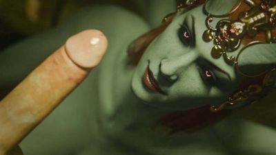 Demon MILF Sucks Big Black Cock Deep in Hot 3D Animation - xxxfiles.com - India