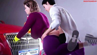 Busty Blonde MILF Takes Huge Cock and Gets Covered in Cum on Her Big Tits - NaughtyGameplays 3D Sex Scenes - veryfreeporn.com - Usa