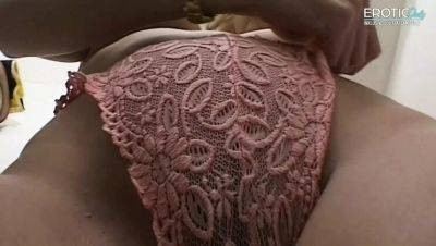 German Blonde MILF Masturbates with Big Dildo in Bathroom - Close-Up Solo Action - porntry.com - Germany