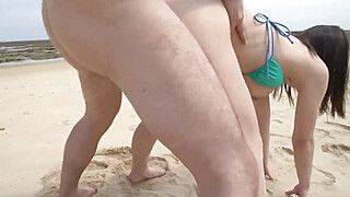 Horny Japanese beach hoes are in for a insatiable Japanese outdoor group sex - uncensored JAV! - ah-me.com - Japan