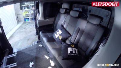 George Uhl In Horny Czech Secretary Fucked Hard In The Taxi - hotmovs.com - Czech Republic